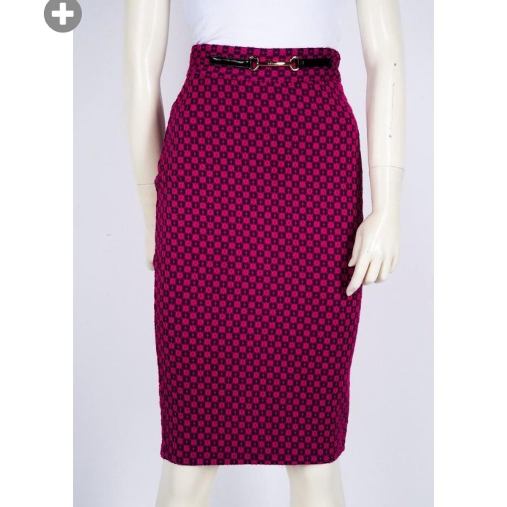 JUICY COUTURE  COSMONAUT GEO JACQUARD SKIRT